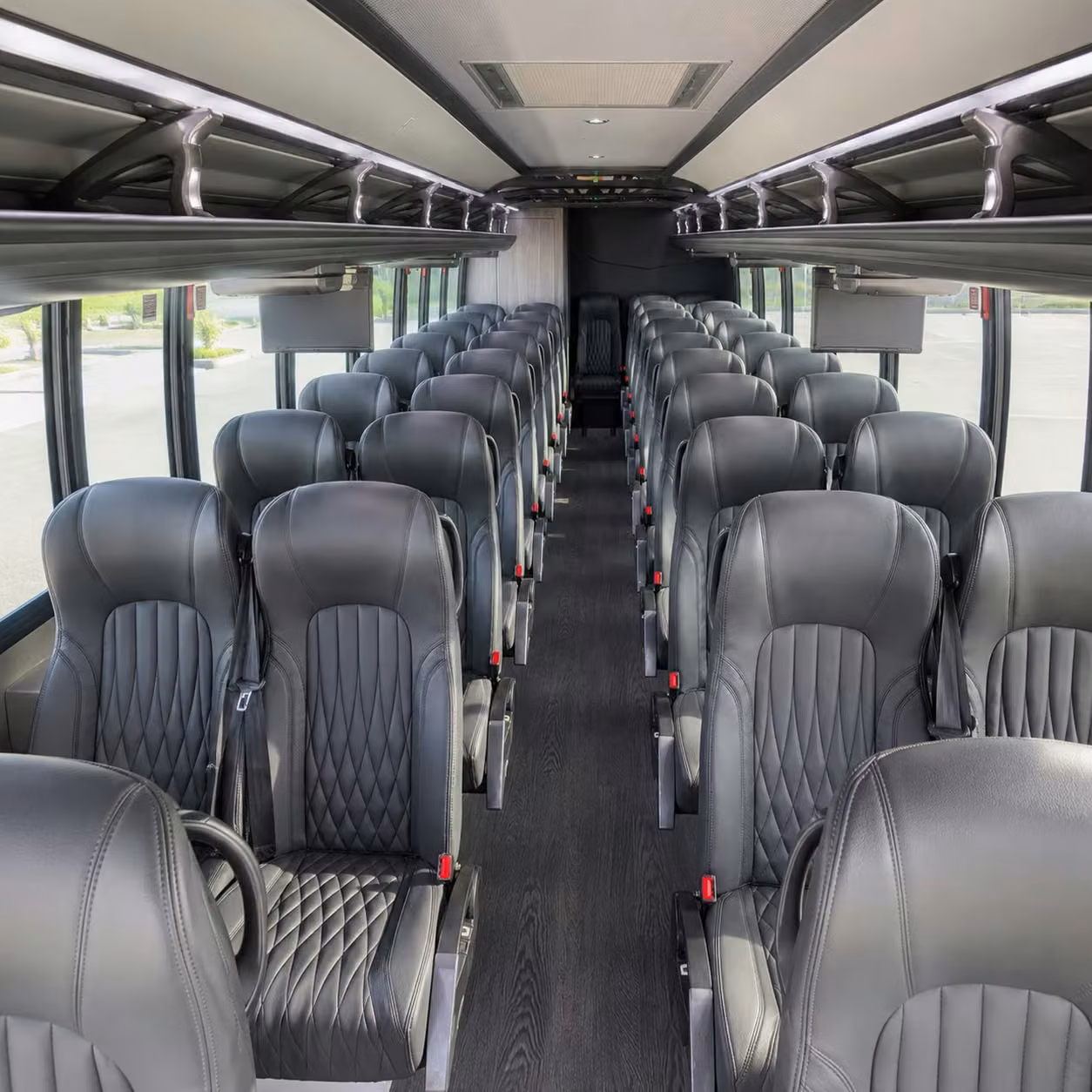 30 passenger minibus inside