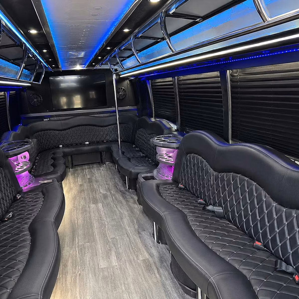 party bus interior