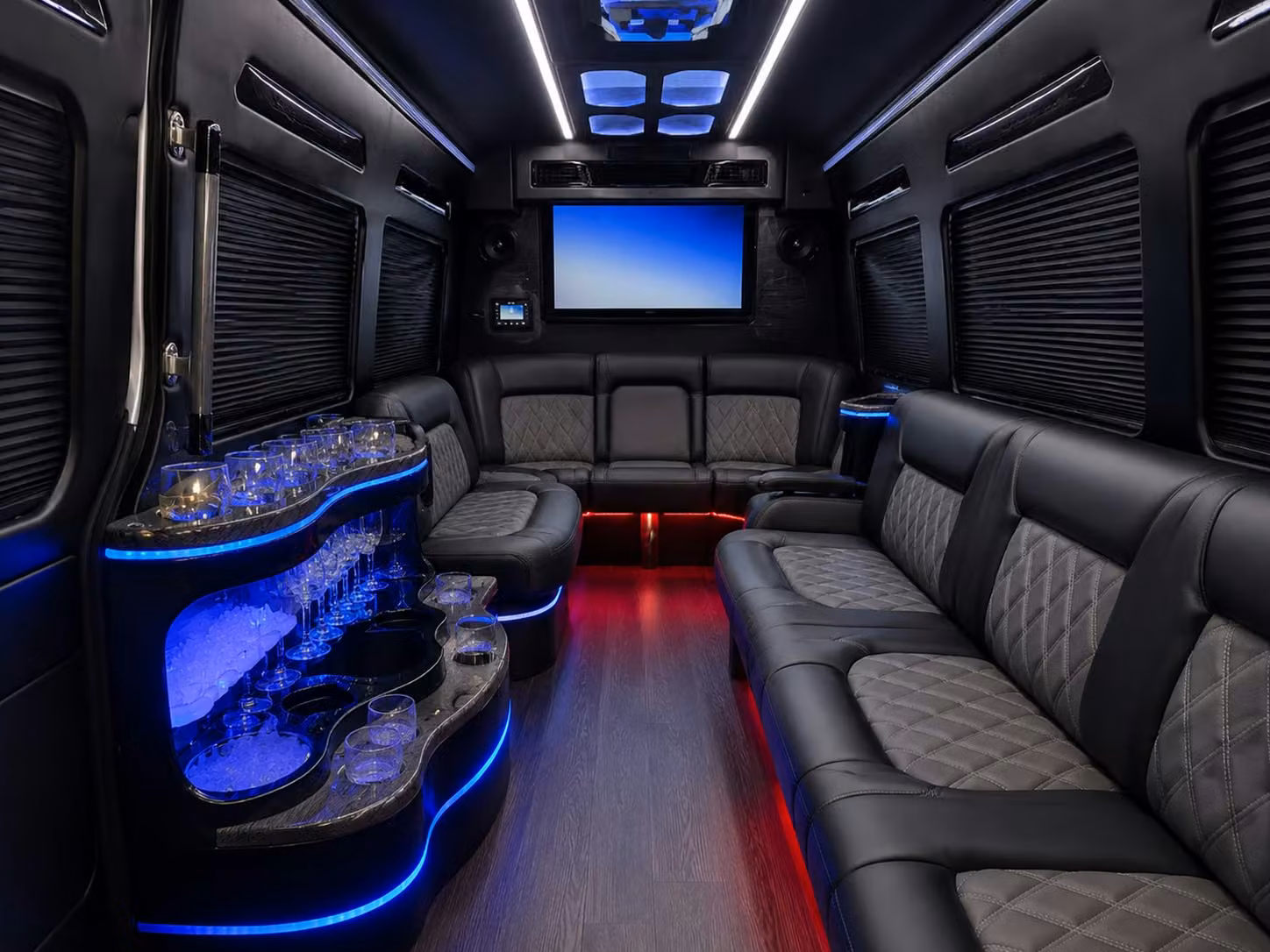 sprinter van rentals in indio for intimate prom groups
